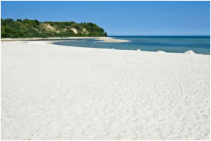 Strand von den Hotels Rügen